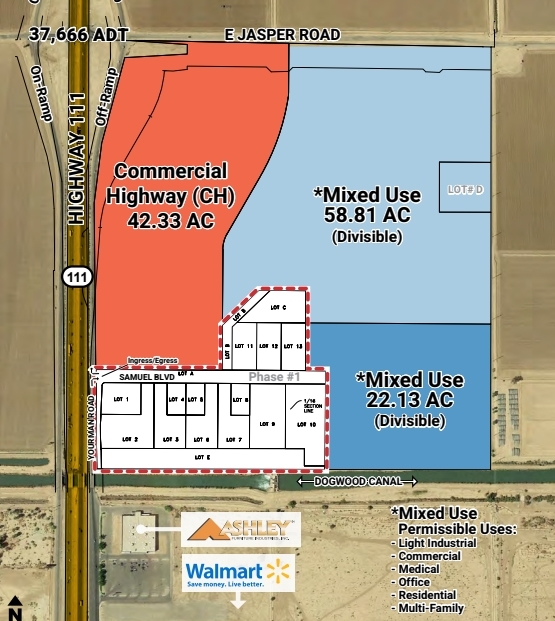 Located along easterly end of future Samuel Blvd, Calexico, CA for sale Building Photo- Image 1 of 1