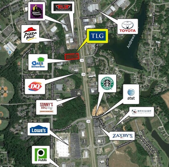 US Highway 19, Thomasville, GA for sale - Primary Photo - Image 1 of 1