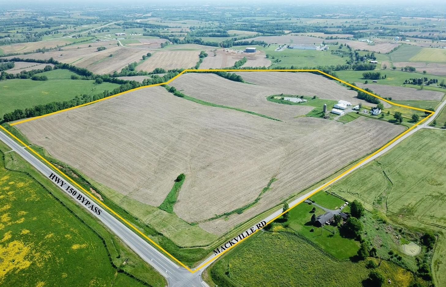 1170 Mackville Rd, Springfield, KY for sale Aerial- Image 1 of 1