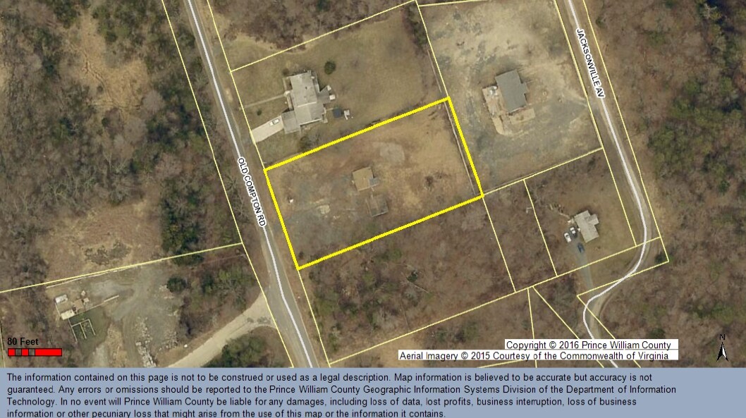 7309 Old Compton Rd, Manassas, VA for sale Plat Map- Image 1 of 1