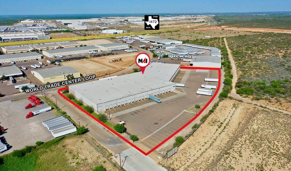 1629 World Trade Center Loop, Laredo, TX for lease - Aerial - Image 3 of 18