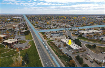 5750 W 10th St, Greeley, CO - aerial  map view