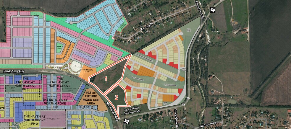 N Grove, Waxahachie, TX for sale - Building Photo - Image 1 of 1