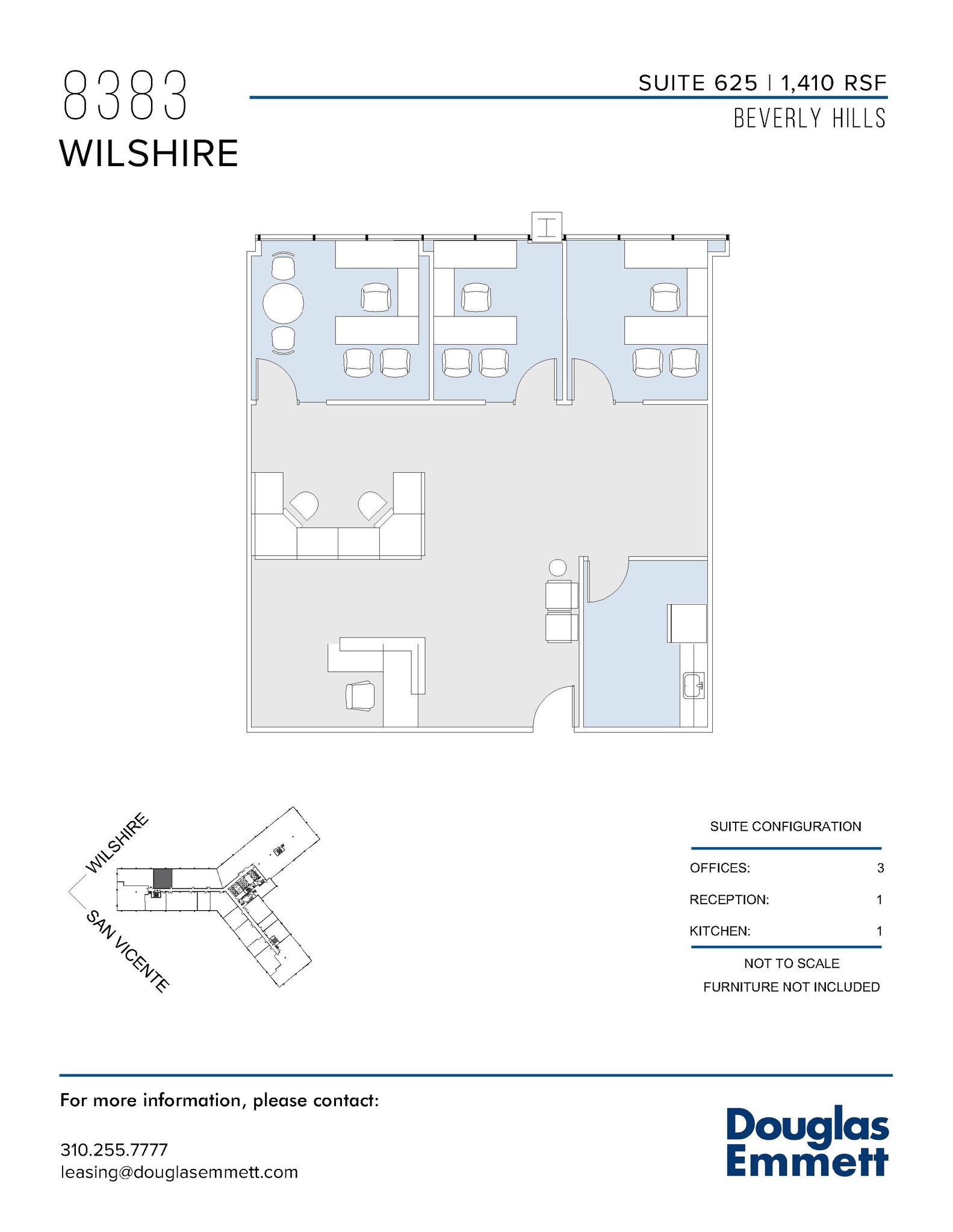 8383 Wilshire Blvd, Beverly Hills, CA for lease Floor Plan- Image 1 of 1