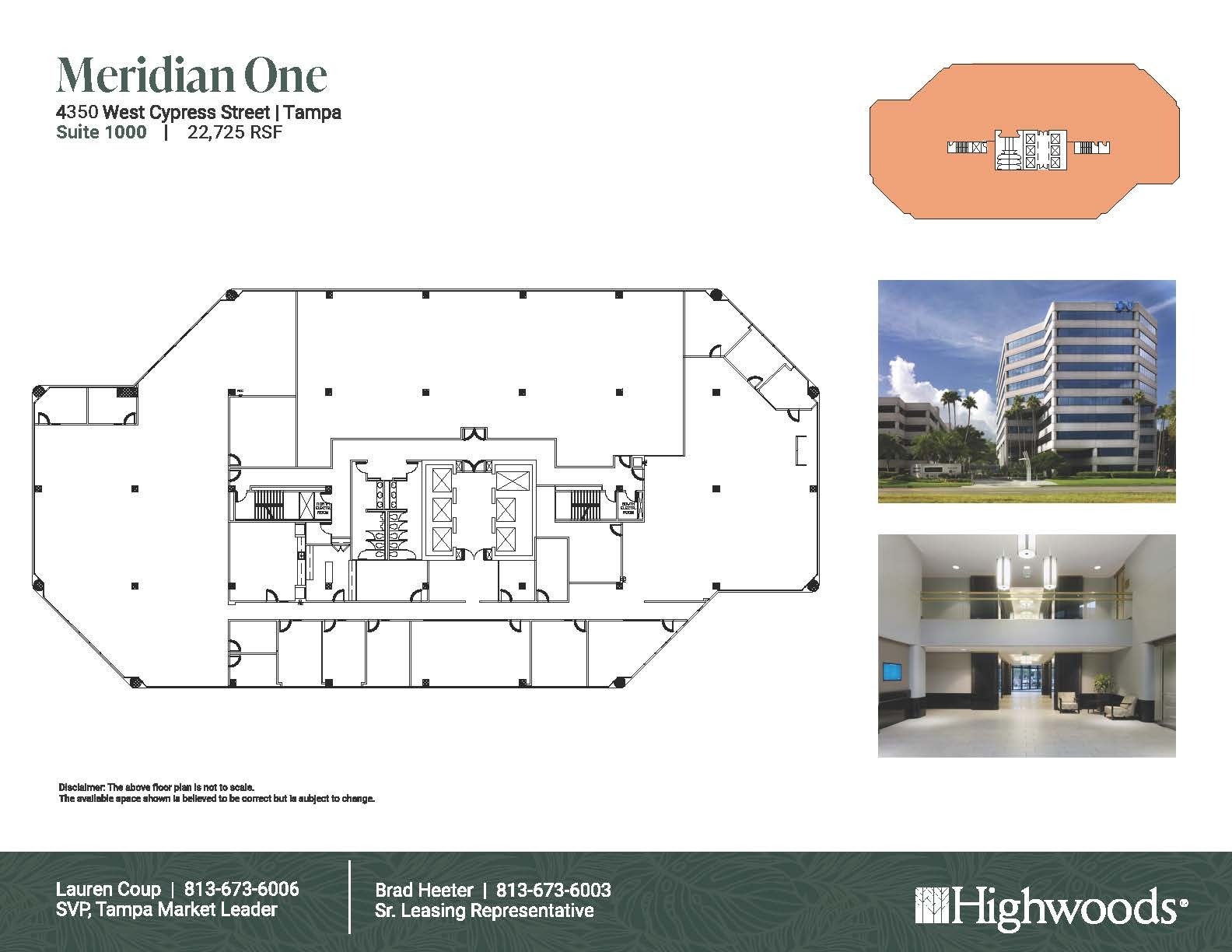 4350 W Cypress St, Tampa, FL for lease Floor Plan- Image 1 of 1