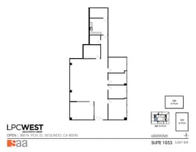 300 N Pacific Coast Hwy, El Segundo, CA for lease Floor Plan- Image 1 of 1