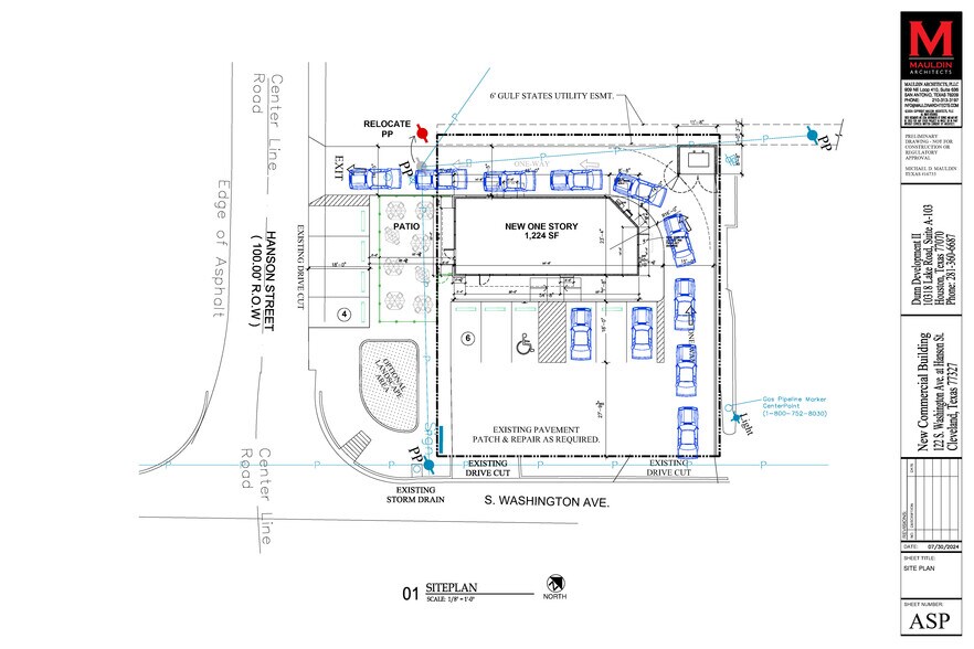 122 S Washington Ave, Cleveland, TX for lease - Building Photo - Image 2 of 2