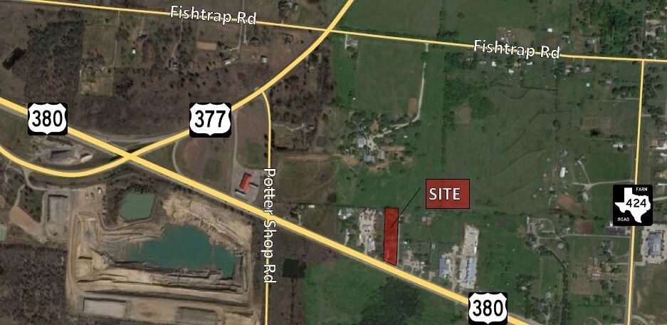 7950 Highway 380, Cross Roads, TX for sale - Building Photo - Image 1 of 1