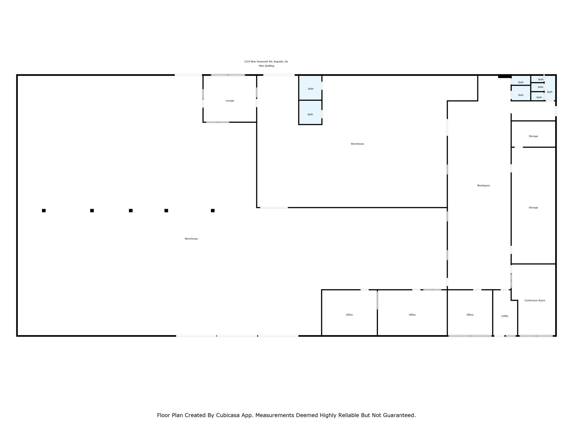 1219 New Savannah Rd, Augusta, GA for lease Interior Photo- Image 1 of 2