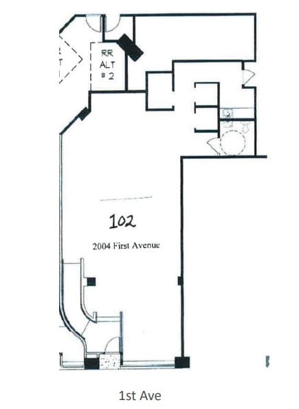 2000 1st Ave, Seattle, WA for lease Floor Plan- Image 1 of 1