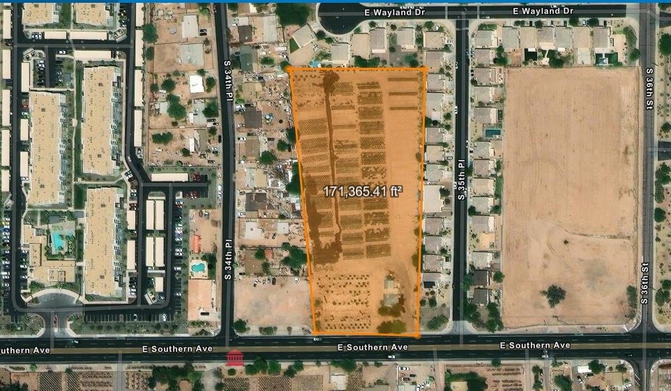 3504 E Southern Ave, Phoenix, AZ for sale - Aerial - Image 2 of 11