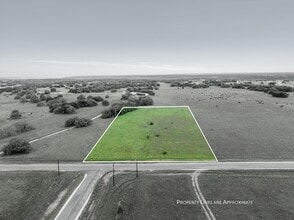 446 Grand Canyon Drive, Oglesby, TX - AERIAL map view