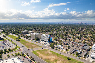 3401 Quebec St, Denver, CO - AERIAL  map view