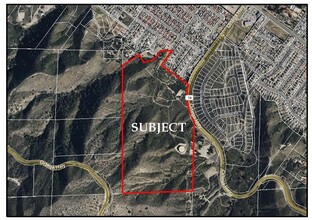 Ortega (SR 74) Hwy, Lake Elsinore, CA - aerial  map view - Image1