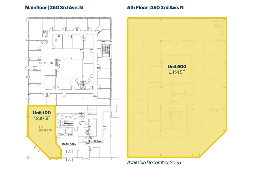 340-350 3rd Ave N, Saskatoon, SK for lease - Building Photo - Image 2 of 8