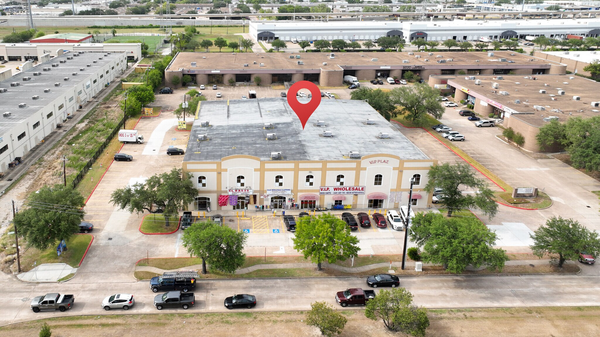 7598 Harwin Dr, Houston, TX 77036 Two Story Shopping Center Potential For Gro