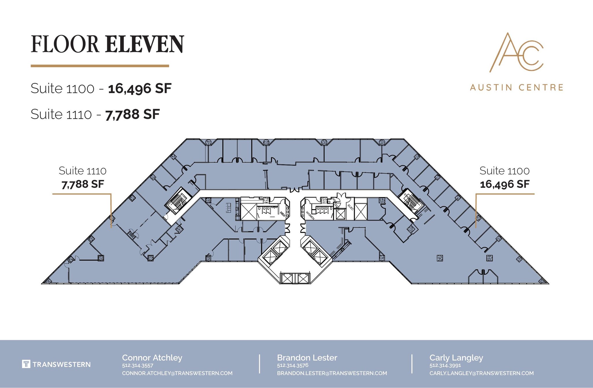 701 Brazos St, Austin, TX for lease Floor Plan- Image 1 of 1