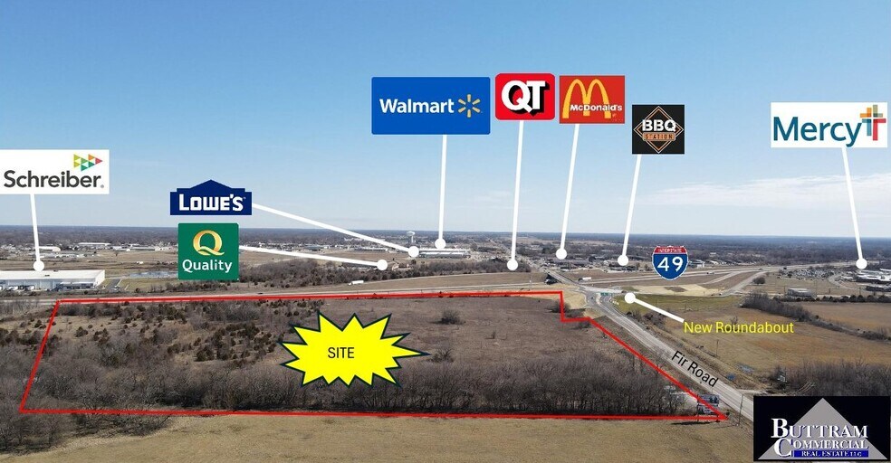 NWC Fir Rd. & I-49, Carthage, MO for sale - Building Photo - Image 1 of 6