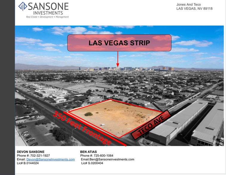JONES AND TECO, Las Vegas, NV for sale - Building Photo - Image 3 of 8