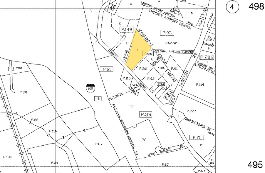 839 Elkridge Landing Rd, Linthicum, MD for lease - Plat Map - Image 3 of 3