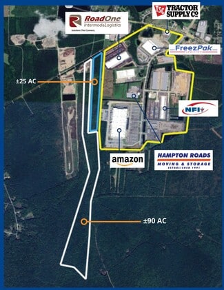 More details for Northgate Commerce Pky, Suffolk, VA - Land for Sale