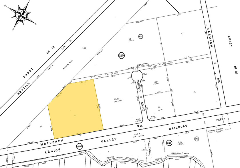 500 Metuchen Rd, South Plainfield, NJ for lease - Plat Map - Image 2 of 2