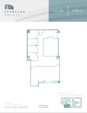 301 Perimeter Ctr N, Atlanta, GA for lease Floor Plan- Image 1 of 1