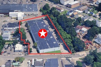 10 Island Brook Ave, Bridgeport, CT - AERIAL  map view