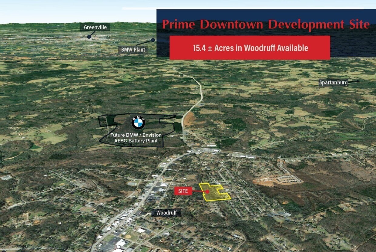340 Woodruff St, Woodruff, SC 29388 Land for Sale
