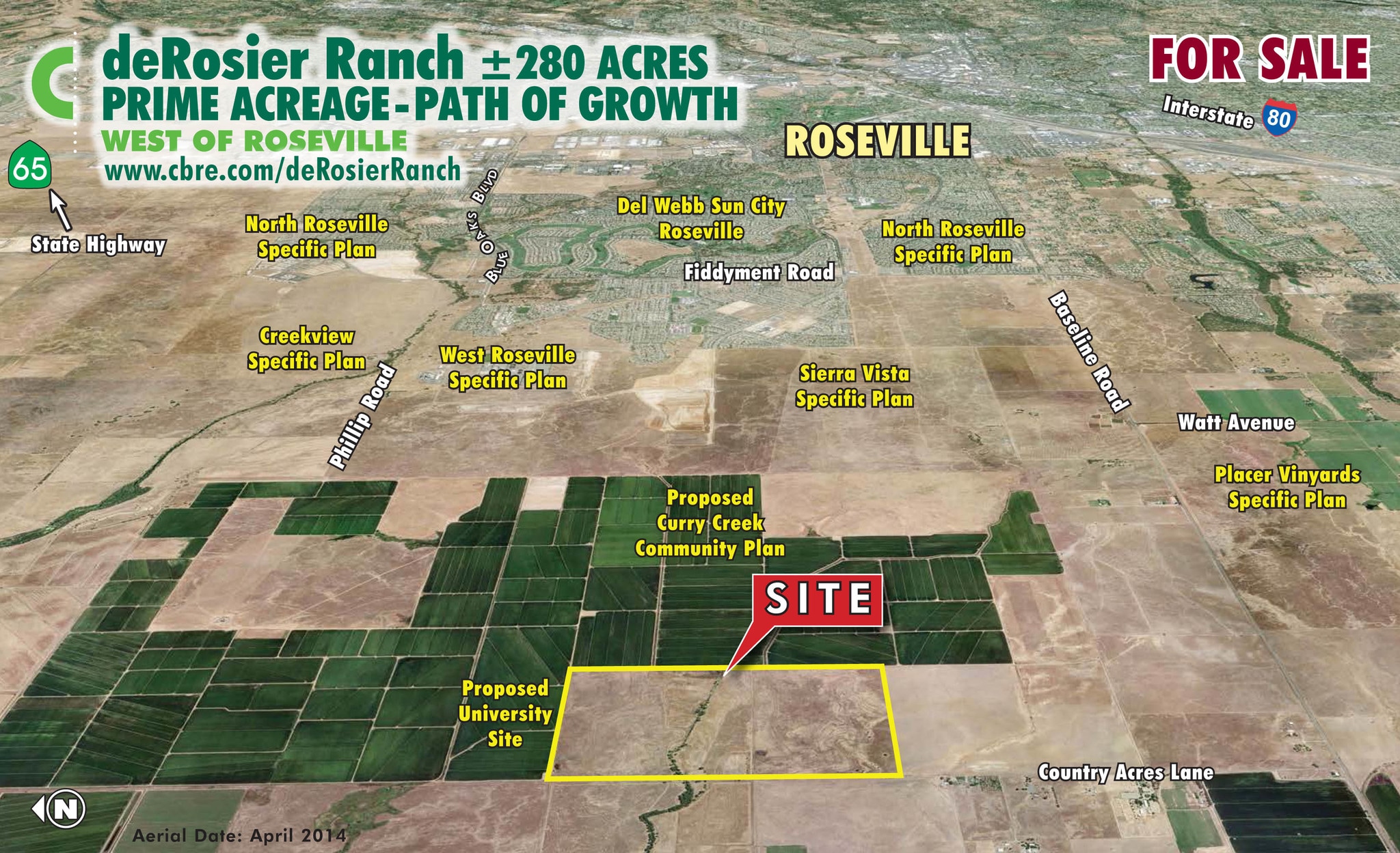 NE Baseline Rd & Country Acres Ln, Elverta, CA for sale Primary Photo- Image 1 of 1