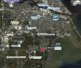 1106 University Dr, Marinette, WI - AERIAL map view