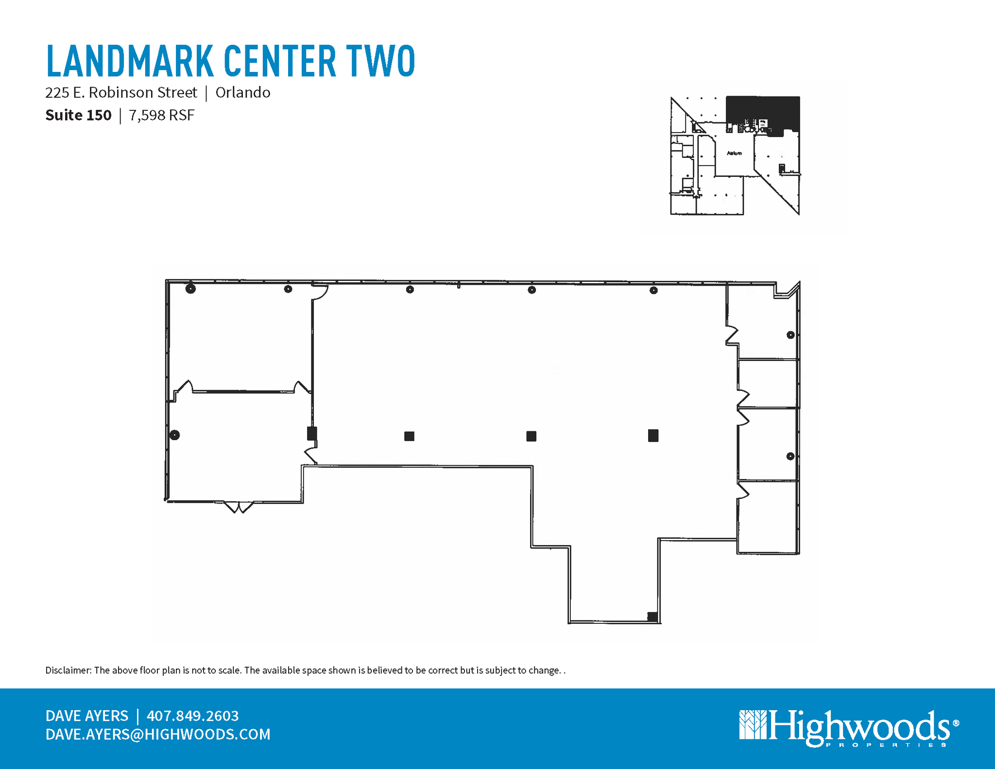 225 E Robinson St, Orlando, FL for lease Floor Plan- Image 1 of 1