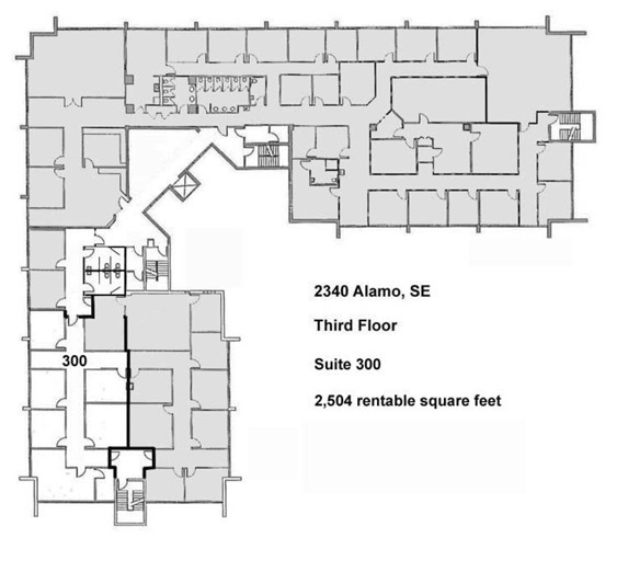 2340 Alamo Ave SE, Albuquerque, NM for lease Floor Plan- Image 1 of 1