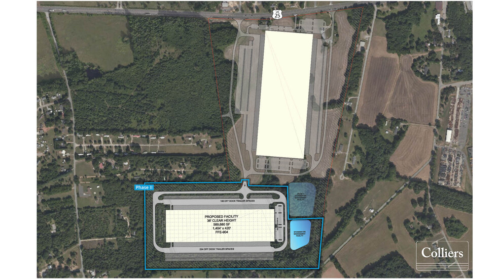 7745 Augusta Rd, Piedmont, SC for lease - Site Plan - Image 2 of 4