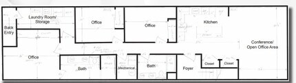 20 W Jefferson Ave, Naperville, IL for lease Floor Plan- Image 2 of 2