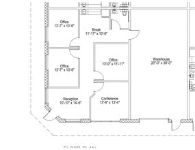 2519 N Frazier St, Conroe, TX for lease Site Plan- Image 1 of 7