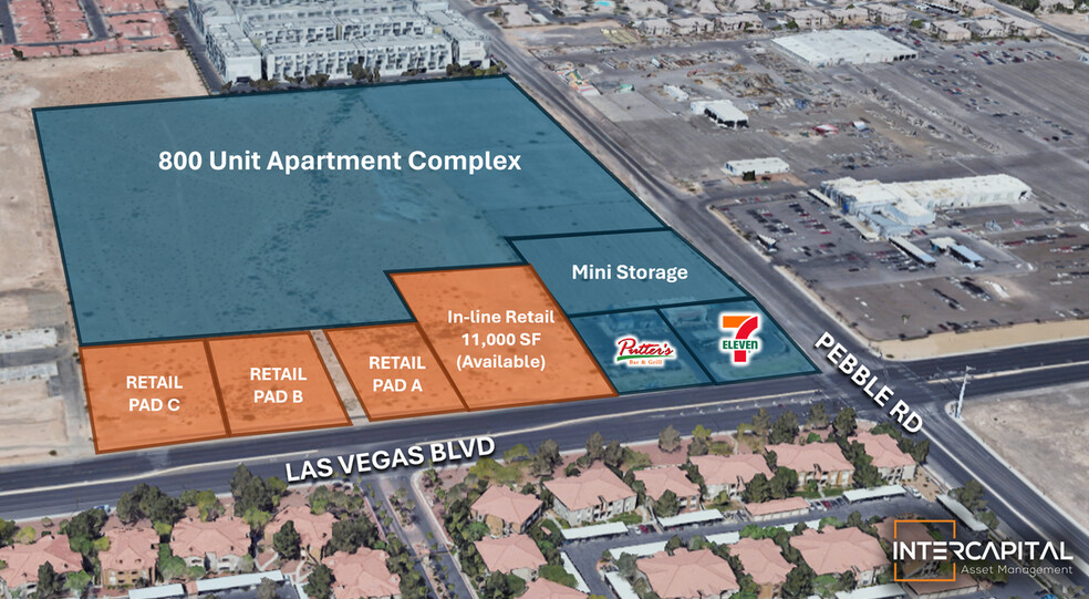 W Pebble, Las Vegas, NV for sale - Building Photo - Image 1 of 3