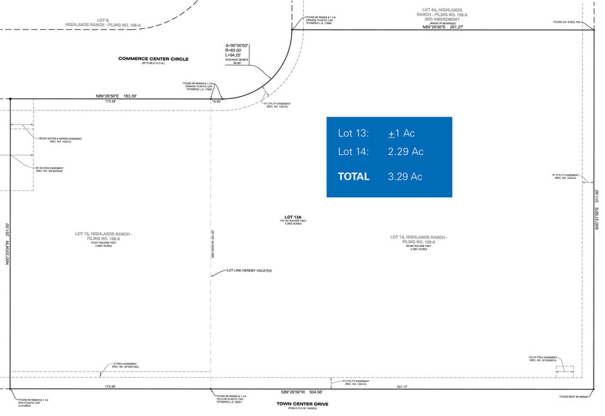 9159 Commerce Center Cir, Highlands Ranch, CO for sale - Site Plan - Image 2 of 2