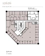 12626 High Bluff Dr, San Diego, CA for lease Floor Plan- Image 1 of 1