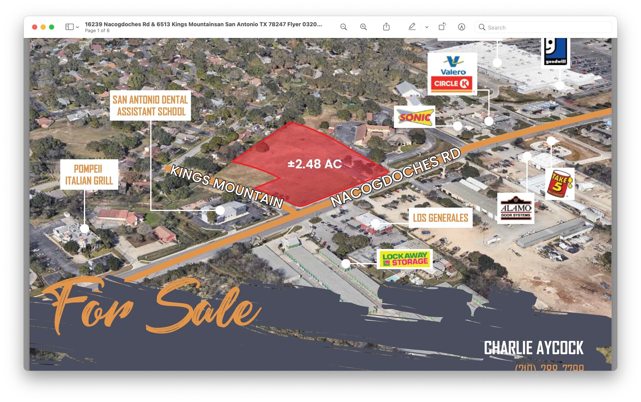 Nacogdoches, San Antonio, TX for sale Primary Photo- Image 1 of 1