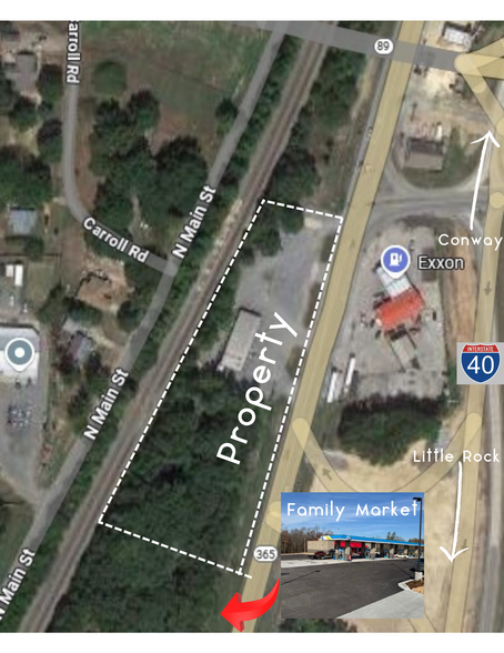 558 Highway 365, Mayflower, AR for sale - Aerial - Image 1 of 15