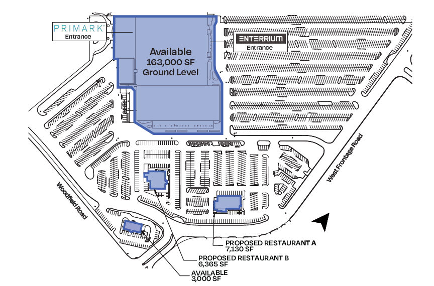 5 Woodfield Mall Dr, Schaumburg, IL for lease Primary Photo- Image 1 of 2