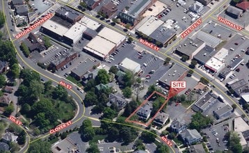 1066 W Fourth St, Winston-Salem, NC - AERIAL  map view