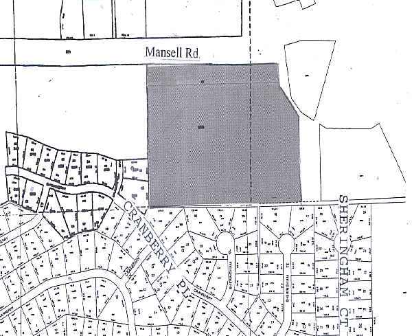 3755 Mansell Rd, Alpharetta, GA for lease - Plat Map - Image 2 of 8