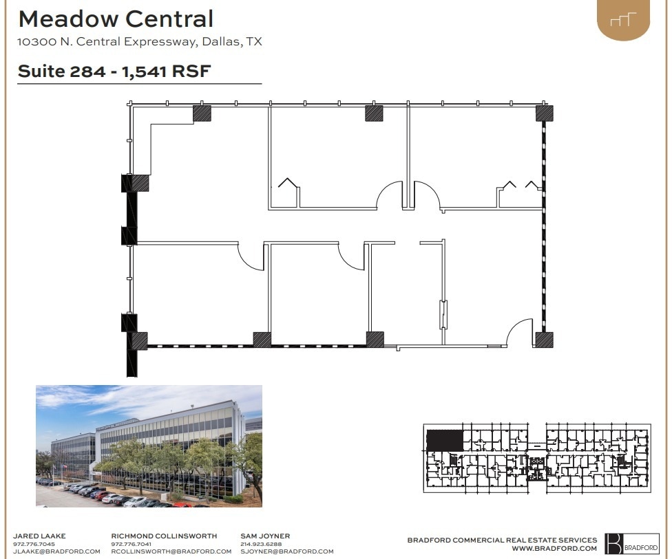 10300 N Central Expy, Dallas, TX for lease Floor Plan- Image 1 of 2