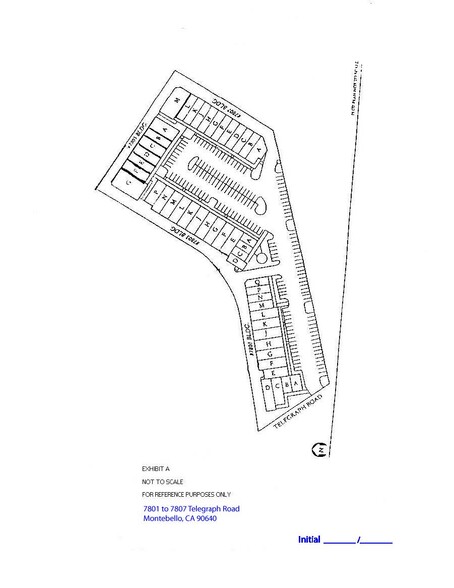 7801-7807 Telegraph Rd, Montebello, CA for lease - Building Photo - Image 2 of 4