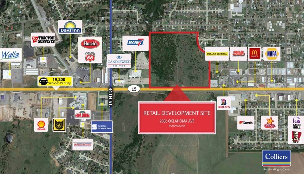 2806 Oklahoma Ave, Woodward, OK 73801 Commercial Development Land