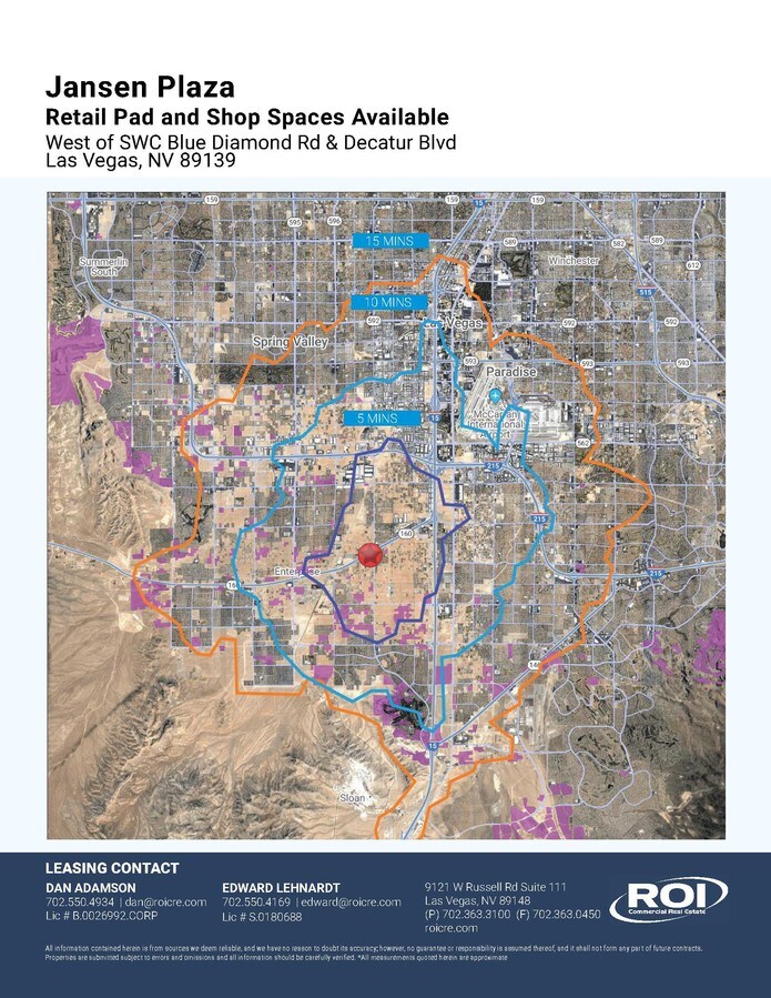 W SWC Blue Diamond Rd & Decatur Blvd, Las Vegas, NV, 89139 Retail