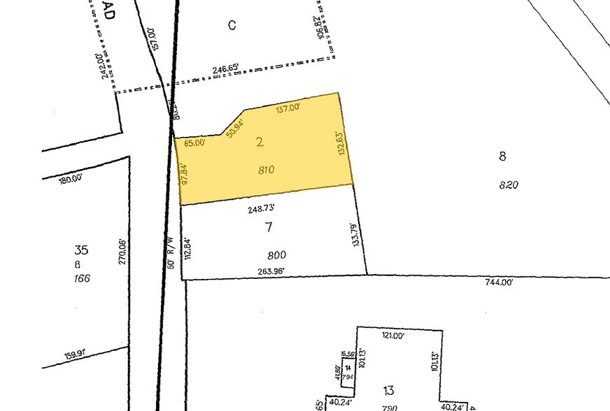 810 Canton Rd, Marietta, GA for lease - Plat Map - Image 2 of 18