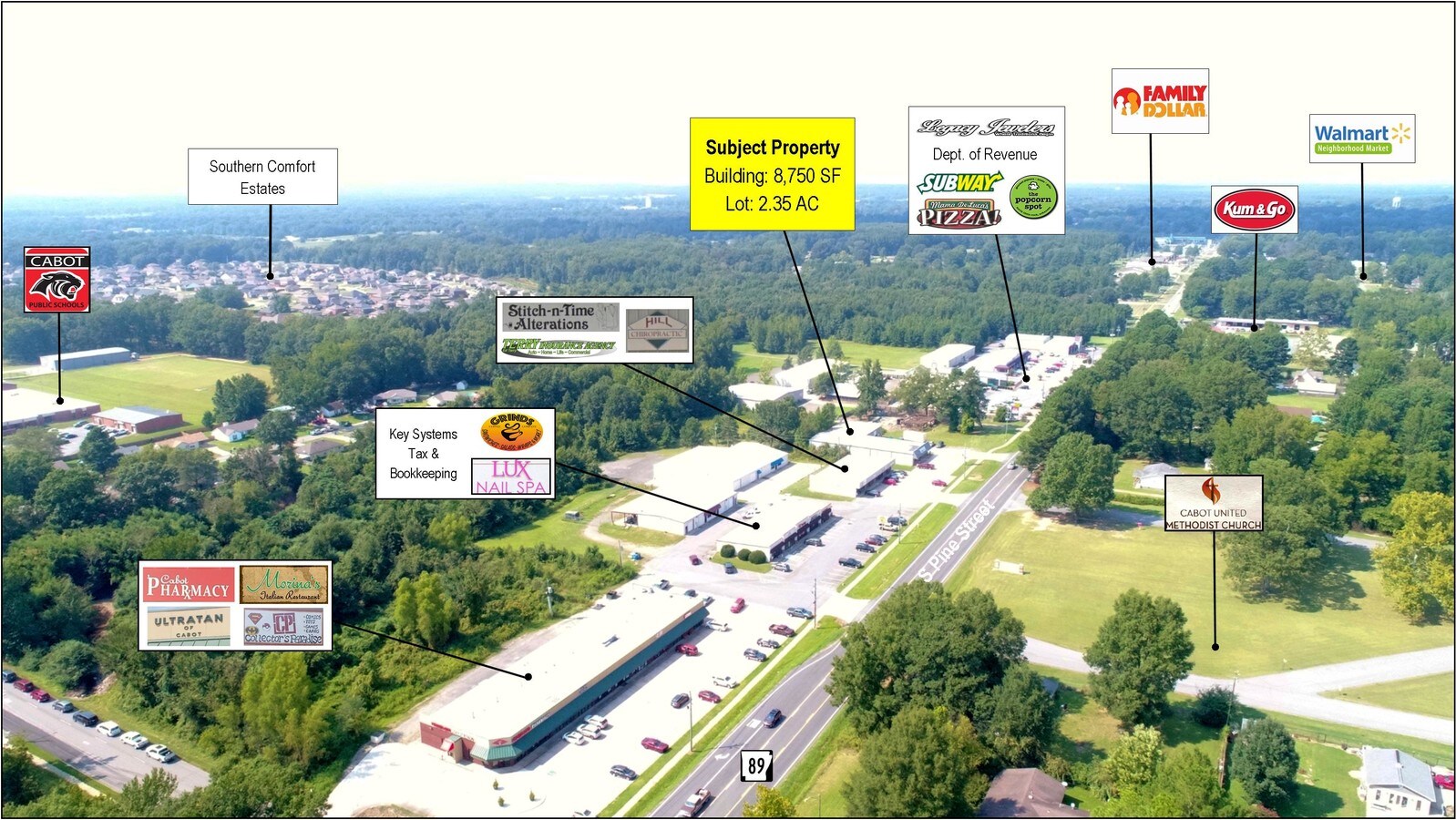 1900 S Pine St, Cabot, AR, 72023 Light Distribution Property For Sale